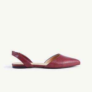 Ann Taylor Slingback Pointy Toe Flats